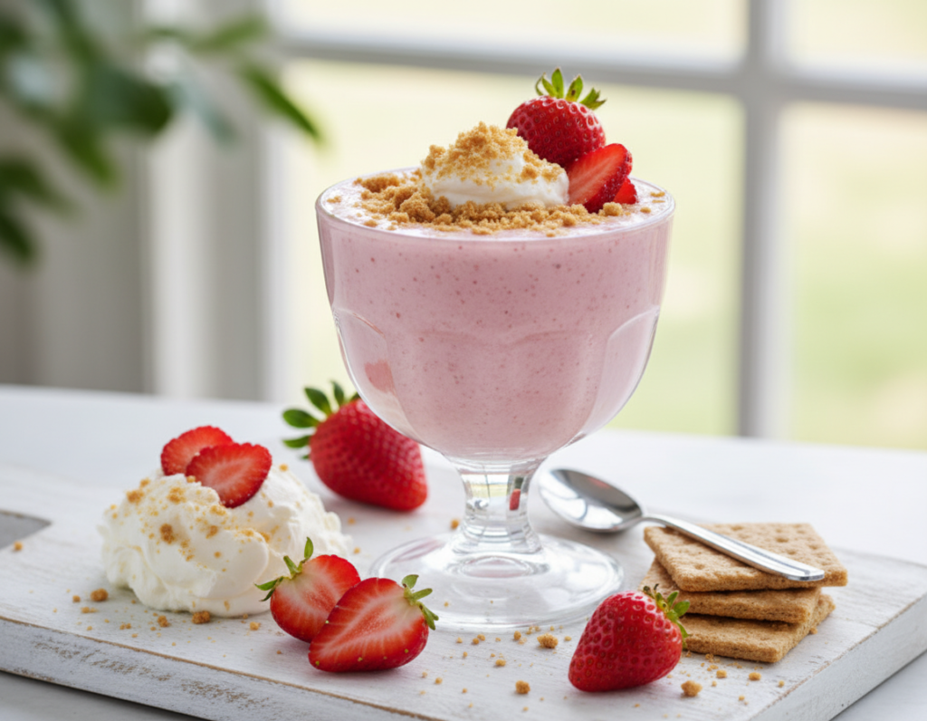 strawberry cheesecake smoothie