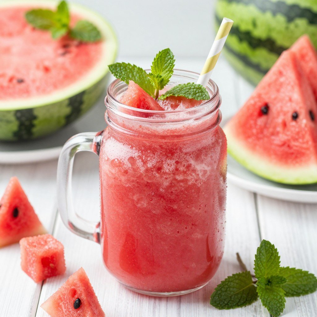 summer watermelon smoothie