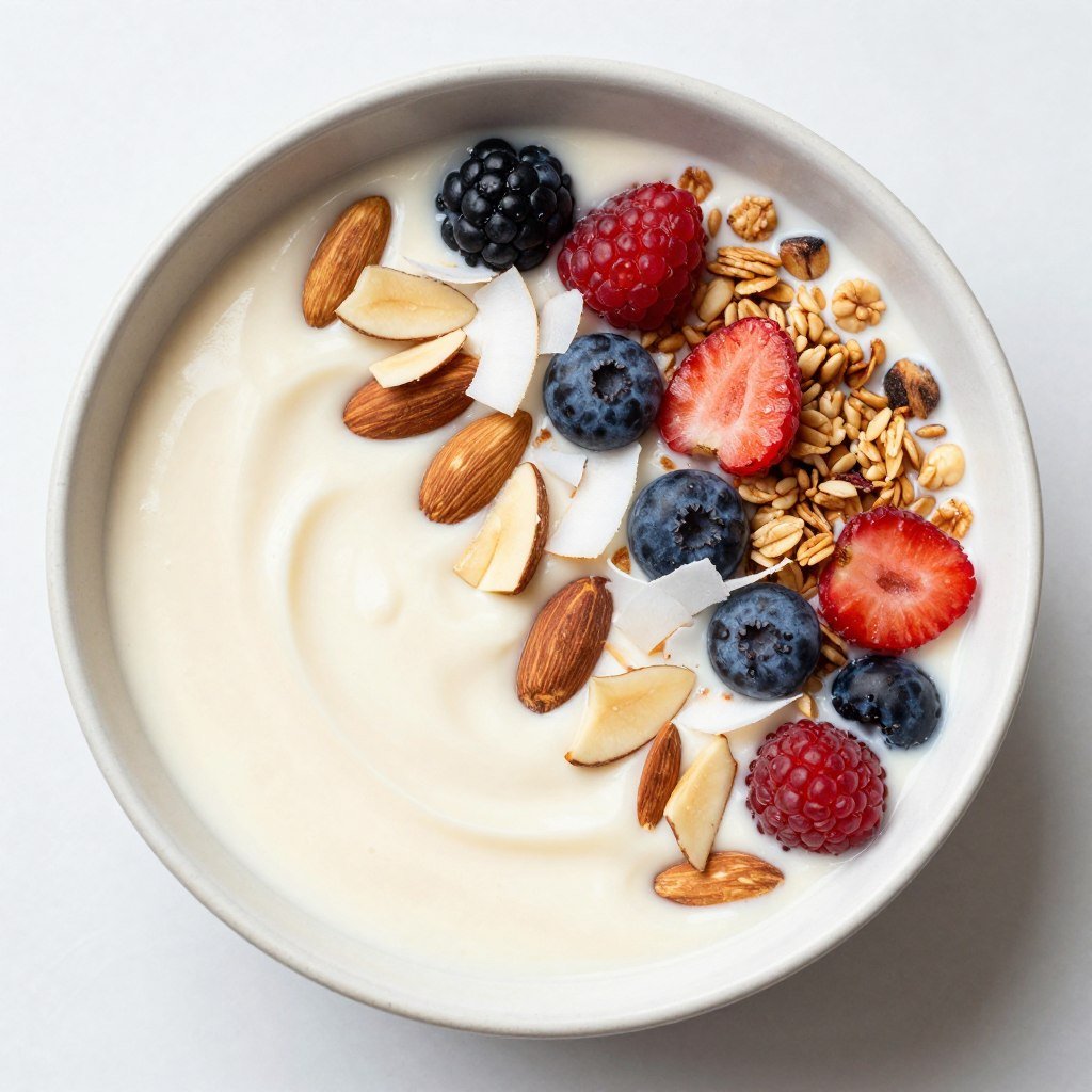 vanilla protein smoothie bowl