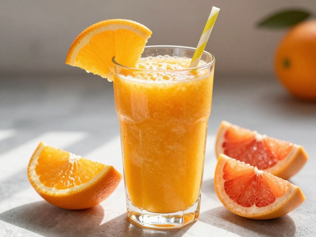 winter citrus smoothie