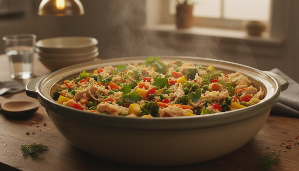 keto one-pot chicken with cauliflower rice keto one-pot chicken with cauliflower rice
