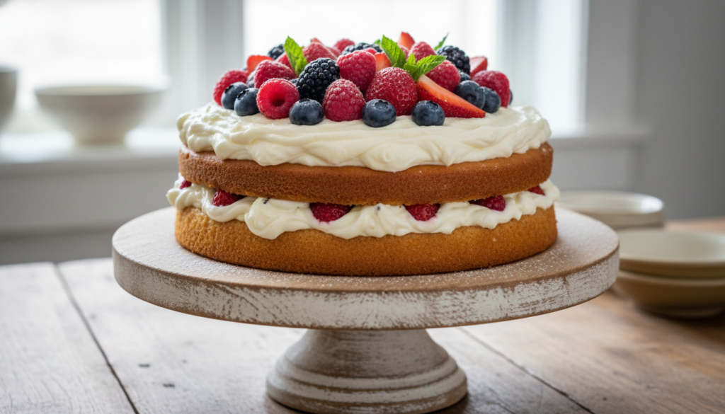 layered keto cake with cream frosting layered keto cake with cream frosting