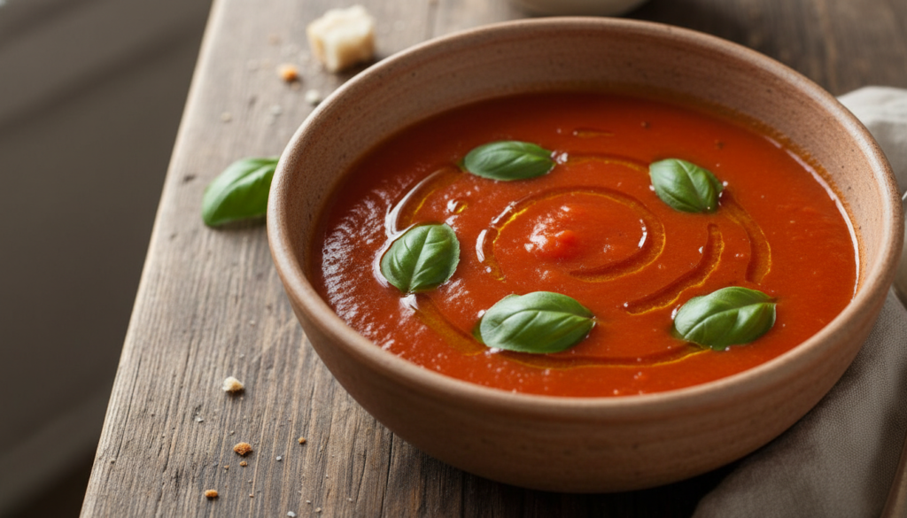 roasted tomato basil soup roasted tomato basil soup
