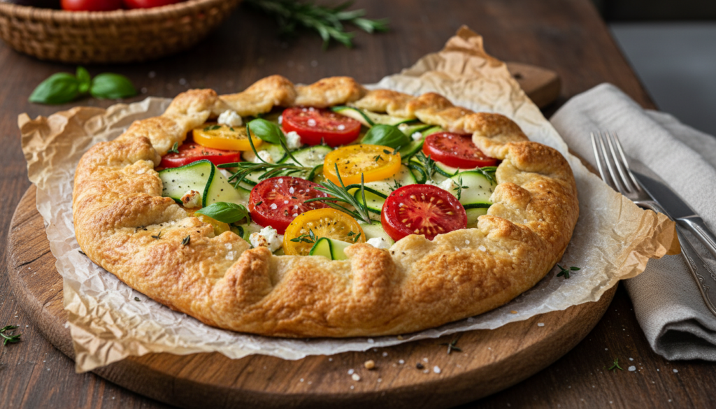 rustic vegetable galette rustic vegetable galette