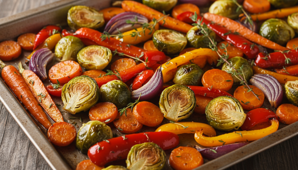 sheet pan roasted vegetables sheet pan roasted vegetables