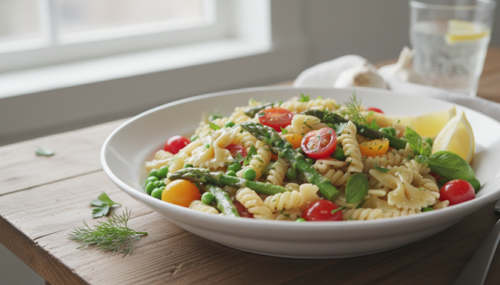 spring vegetable pasta primavera spring vegetable pasta primavera