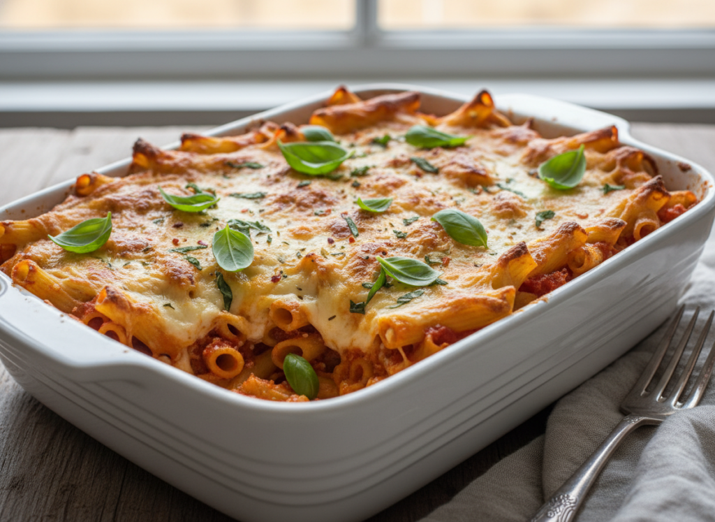 vegan baked ziti vegan baked ziti
