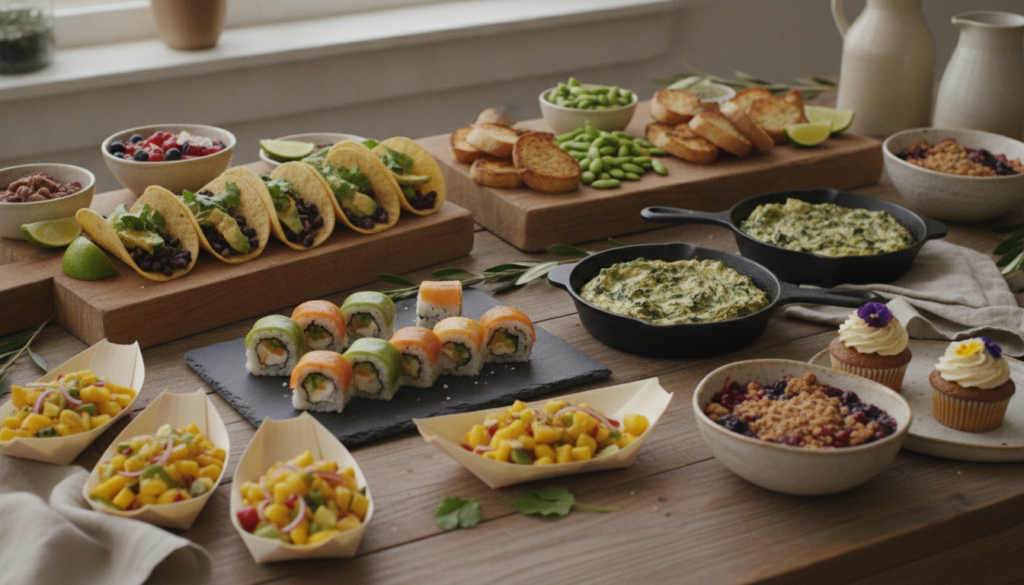 creative serving vessels for party food including wooden boards and unique dishes creative serving vessels for party food including wooden boards and unique dishes