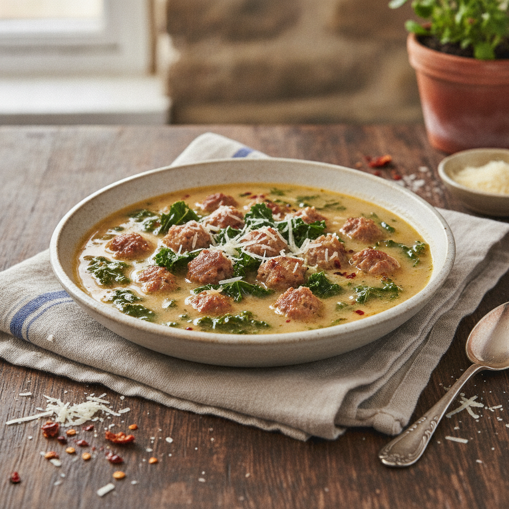 keto zuppa toscana soup