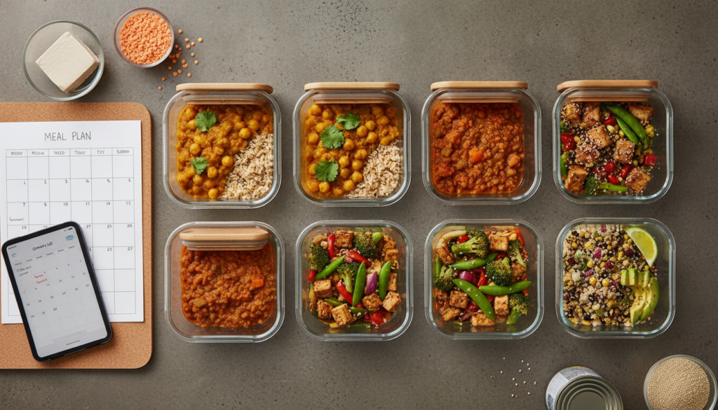 meal prep containers with vegan high protein meals meal prep containers with vegan high protein meals