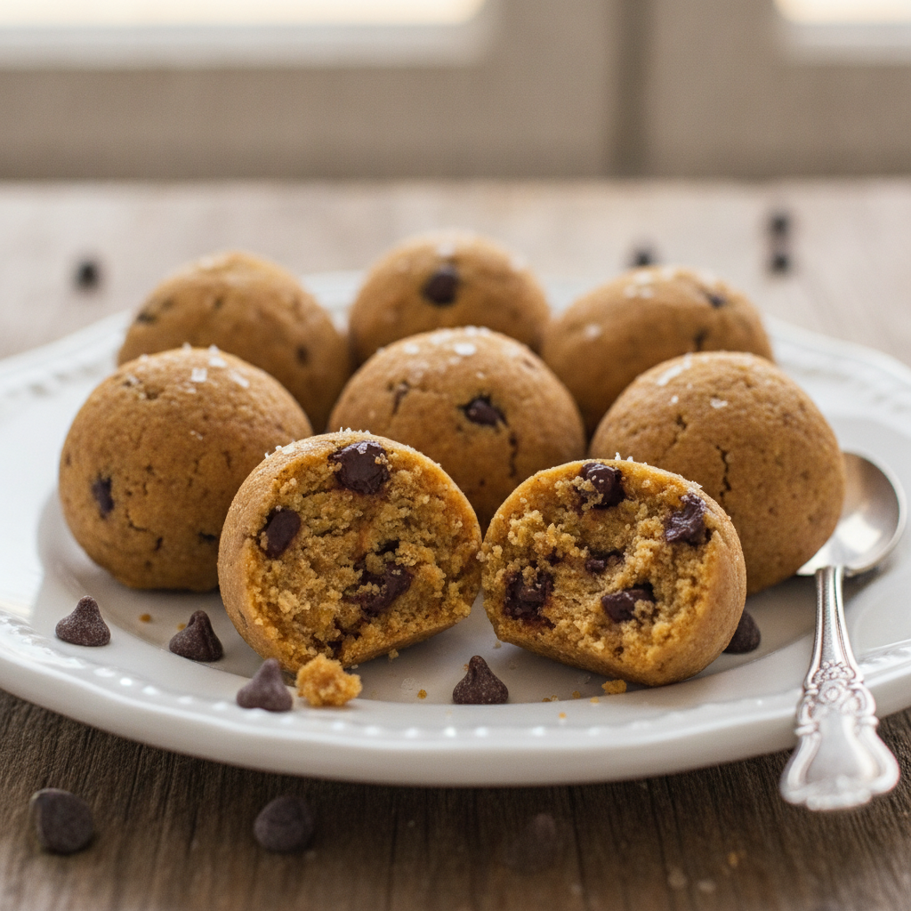 protein cookie dough balls protein cookie dough balls