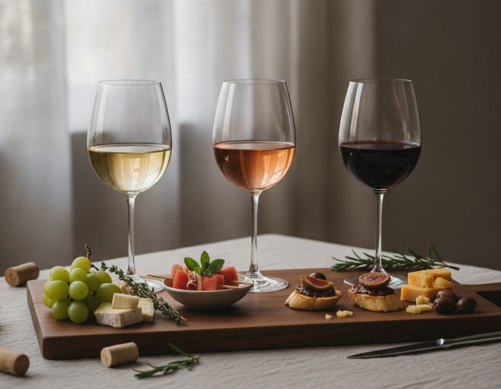 wine glasses with appetizer pairings wine glasses with appetizer pairings
